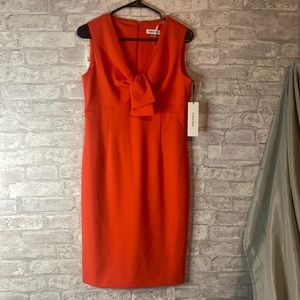 Calvin Klein Orange Dress woman’s size 8